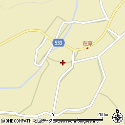 滋賀県高島市マキノ町在原484周辺の地図