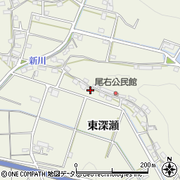 岐阜県山県市東深瀬2526周辺の地図