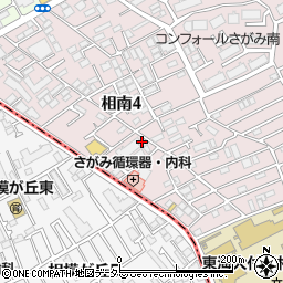 神奈川県相模原市南区相南4丁目22-2周辺の地図