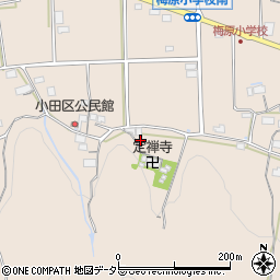 岐阜県山県市梅原1302周辺の地図