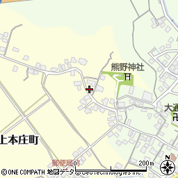 島根県松江市上本庄町156周辺の地図