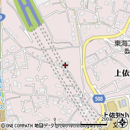 神奈川県厚木市上依知1574周辺の地図