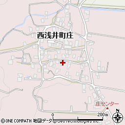 滋賀県長浜市西浅井町庄1040周辺の地図