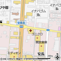 鳥取県鳥取市安長198周辺の地図