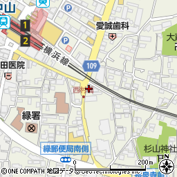 ひまわり中山駅前保育園周辺の地図