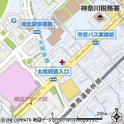 ラ・オハナ 新横浜店周辺の地図