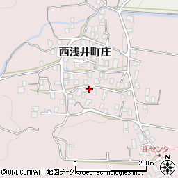 滋賀県長浜市西浅井町庄1039周辺の地図