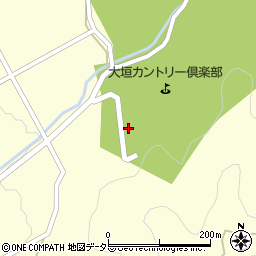 大垣カントリー倶楽部周辺の地図