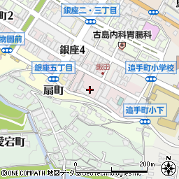 長野県飯田市常盤町周辺の地図