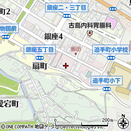 長野県飯田市常盤町周辺の地図