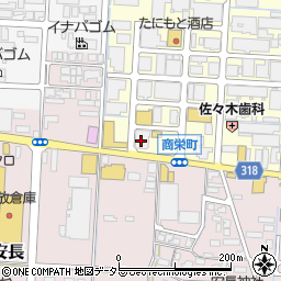 鳥取商栄簡易郵便局周辺の地図