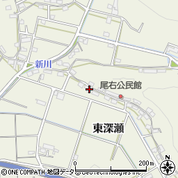 岐阜県山県市東深瀬2527周辺の地図