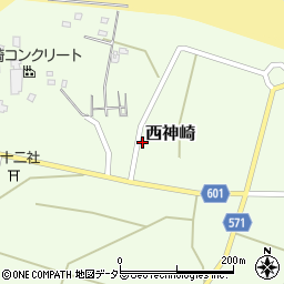 京都府舞鶴市西神崎599周辺の地図