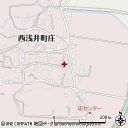滋賀県長浜市西浅井町庄1017周辺の地図