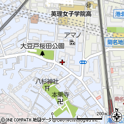 アークメゾン菊名周辺の地図