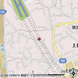 神奈川県厚木市上依知1578-4周辺の地図