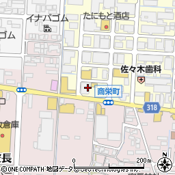 道とん堀鳥取店周辺の地図