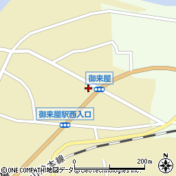 鳥取銀行中山出張所 ＡＴＭ周辺の地図
