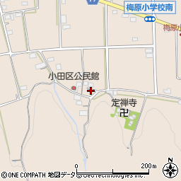 岐阜県山県市梅原1347周辺の地図