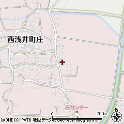 滋賀県長浜市西浅井町庄1014周辺の地図