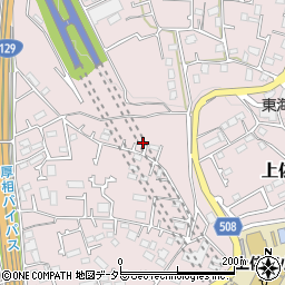 神奈川県厚木市上依知1578-3周辺の地図