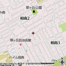 神奈川県相模原市南区相南周辺の地図
