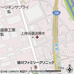 神奈川県厚木市上依知1079周辺の地図