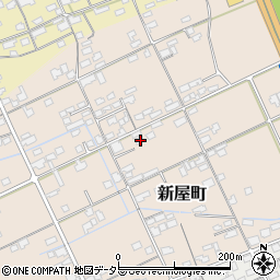 鳥取県境港市新屋町256周辺の地図