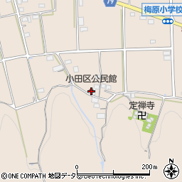 岐阜県山県市梅原1417-1周辺の地図