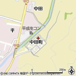 京都府舞鶴市中田町16周辺の地図