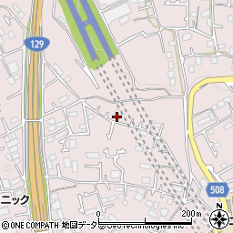 神奈川県厚木市上依知1588-1周辺の地図