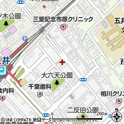 セレモ五井駅ホール周辺の地図