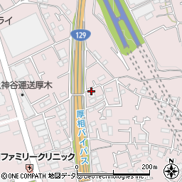 神奈川県厚木市上依知1427-3周辺の地図