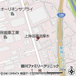 神奈川県厚木市上依知1080-1周辺の地図