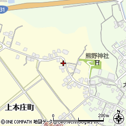 島根県松江市上本庄町307周辺の地図