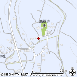 千葉県市原市高倉周辺の地図
