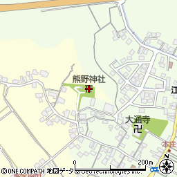 島根県松江市上本庄町141周辺の地図