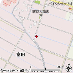 千葉県大網白里市富田1570周辺の地図