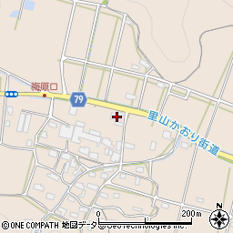岐阜県山県市梅原559-1周辺の地図