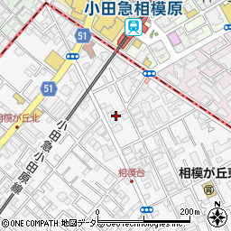 神奈川県座間市相模が丘5丁目2周辺の地図