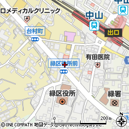 カレーハウスＣｏＣｏ壱番屋緑区中山店周辺の地図