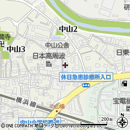 みどり地域活動ホームあおぞら周辺の地図