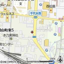 日通商事株式会社　山陰営業所鳥取保険センター周辺の地図