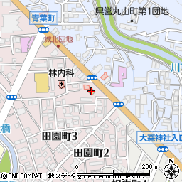 ローソン鳥取田園町店周辺の地図