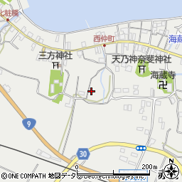 鳥取県東伯郡琴浦町赤碕周辺の地図