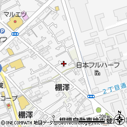 神奈川県愛甲郡愛川町中津3436-8周辺の地図