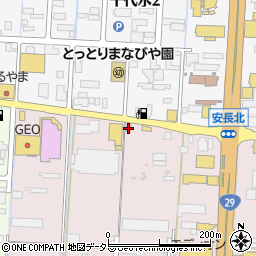 すき家鳥取安長店周辺の地図