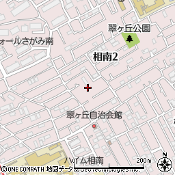 神奈川県相模原市南区相南2丁目15周辺の地図