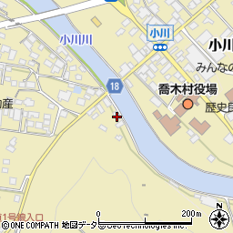 大原豆腐店周辺の地図