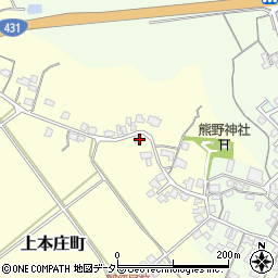 島根県松江市上本庄町306周辺の地図